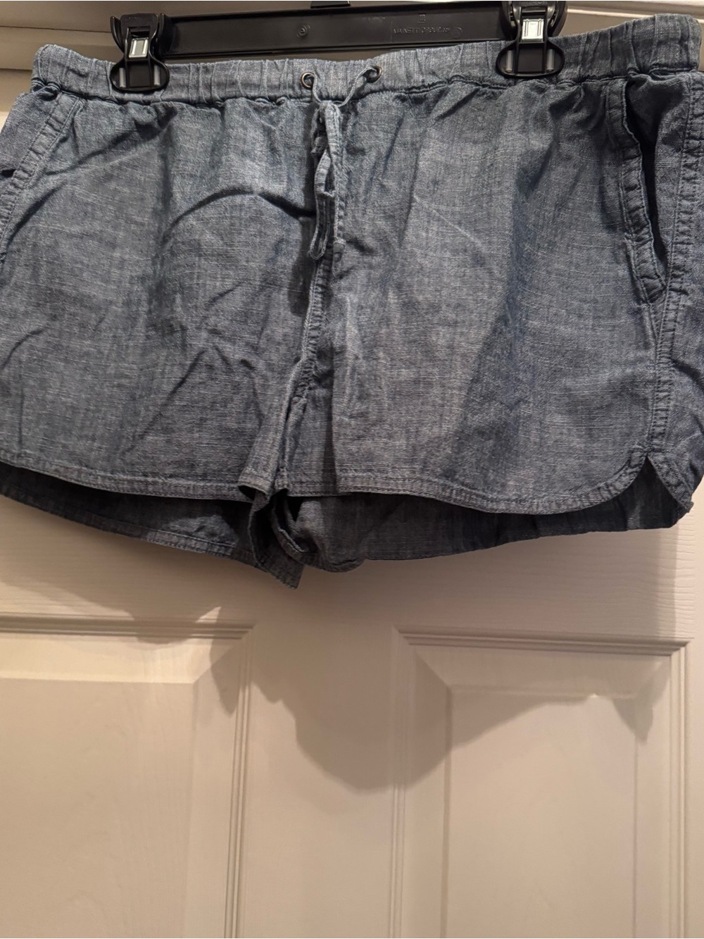 J.Crew Chambray Drawstring Shorts